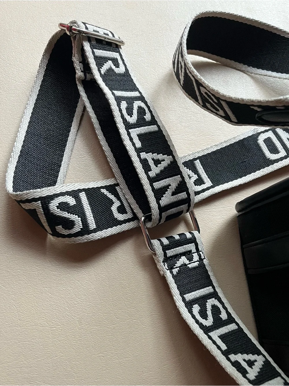 River Island Chelsea House Crossbody Mini Canvas Tote Bag